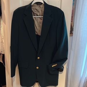 Men's Classic Blazer with Gold Buttons